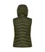 Womens/ladies Idaho Body Warmer Fog Green Clique-2