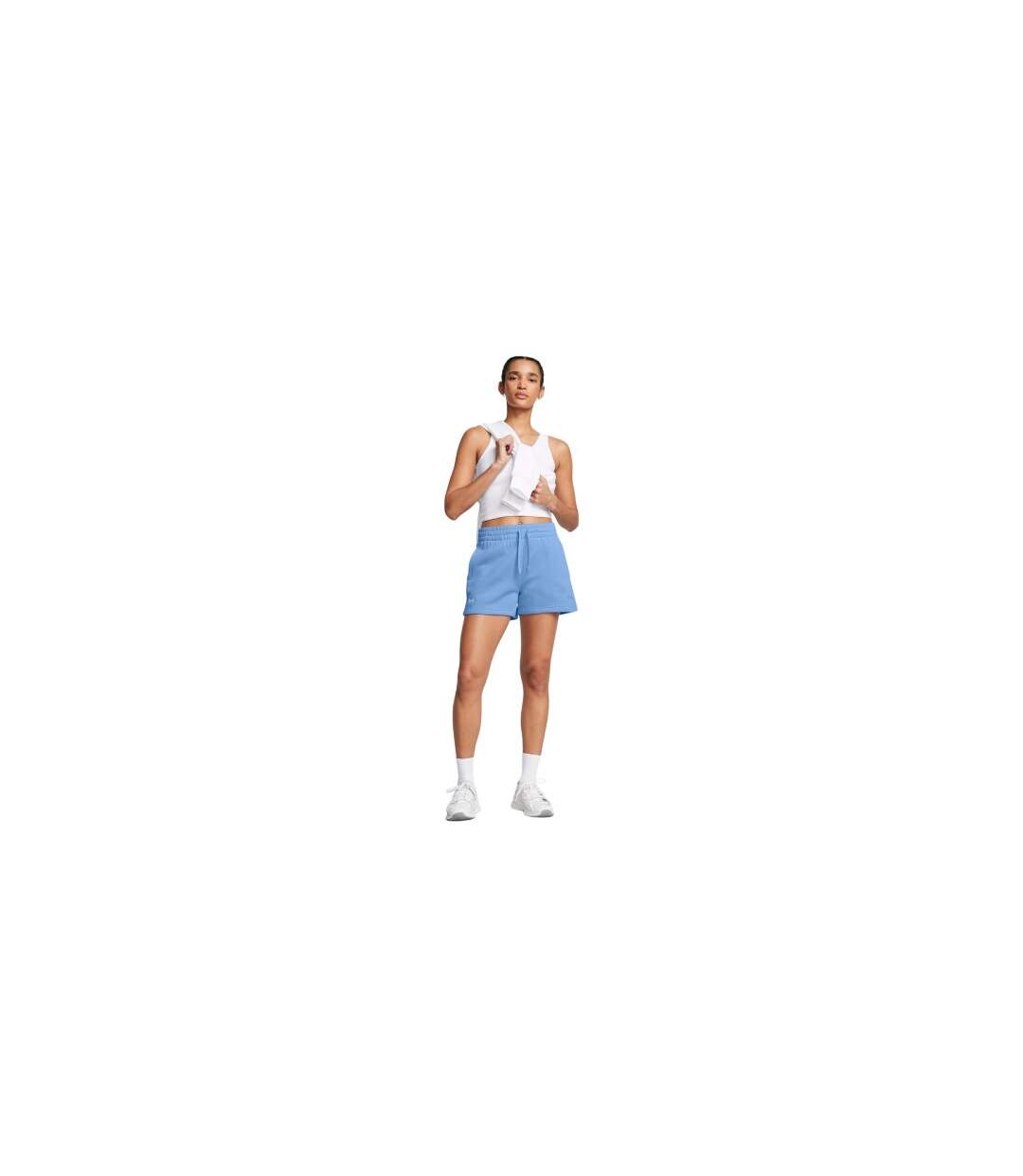 Short Rival Femme Bleu Under Armour-1
