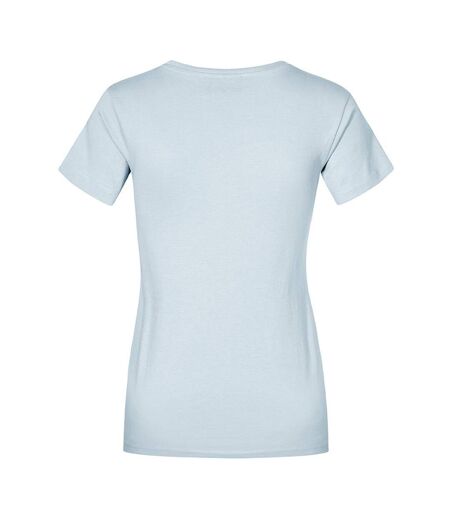 T-shirt Premium Femme Bleu Clair Promodoro