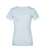 T-shirt Premium Femme Bleu Clair Promodoro-2