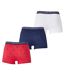 Lot De 3  Boxers Homme Rouge Blanc Bleu Marine Ralph Lauren-2