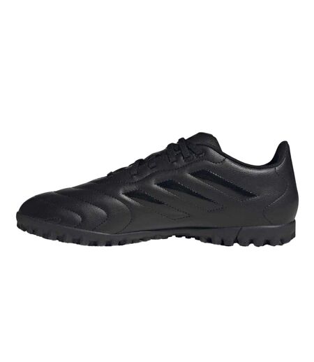 Mens Goletto Viii 3 Stripes Leather Artificial Ground Football Boots Black Adidas
