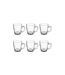 Lot de 6 Mugs Liam 34cl Transparent-1