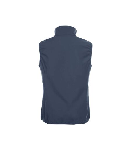 Clique Womens/Ladies Plain Softshell Vest (Dark Navy)