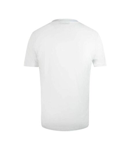 T-shirt Motif/style Logo Superposé Homme Blanc Cassé Cavalli Class