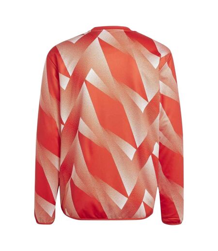 Mens 2023/24 Pre Match Fc Bayern Munich Top Red White Adidas