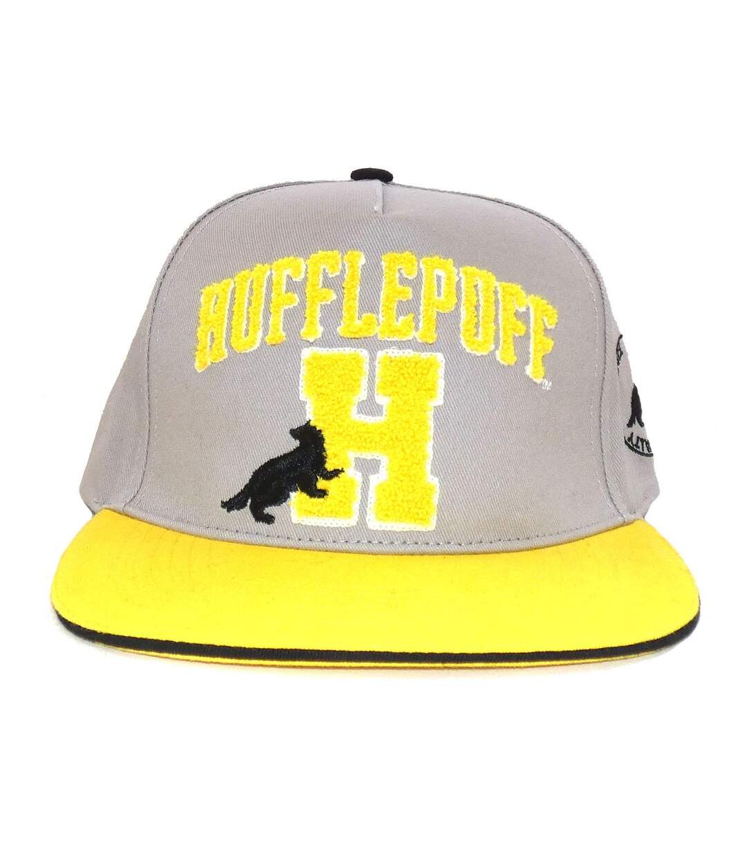 Harry Potter - Casquette ajustable (Gris / jaune) - UTHE526-1