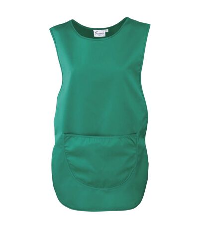 Premier Ladies/Womens Pocket Tabard/Workwear (Pack of 2) (Emerald) (3XL)