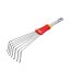 Wolfgarten multi-change small sweep rake one size silver/red WOLF-Garten