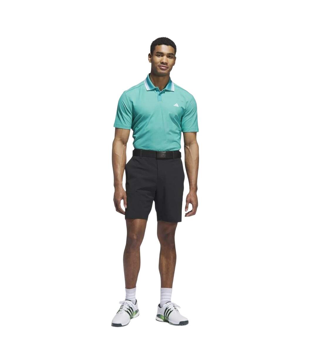 Polo Performance Homme Bleu Sarcelle Adidas-4