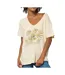 T-Shirt beige femme kaporal marjo-1
