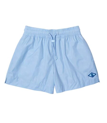 Womens/ladies Fleece Casual Shorts Blue Lacoste