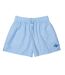 Womens/ladies Fleece Casual Shorts Blue Lacoste-2