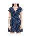 Robe marine femme pepe jeans becca-1