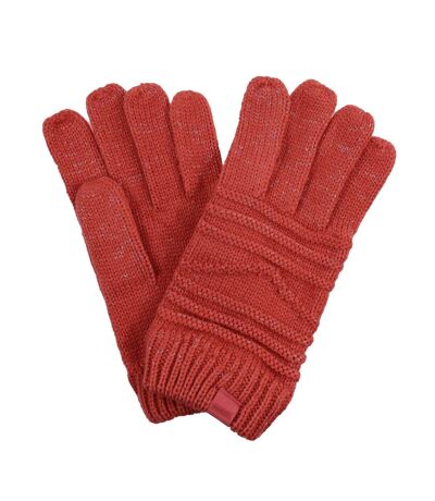 Regatta Womens/Ladies Multimix IV Winter Gloves (Mineral Red)