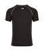 Regatta Mens Pro Short-Sleeved Base Layer Top (Black) - UTRG9146