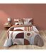 Parure de Lit 3 Pièces Gemma 240x220cm Terracotta-1