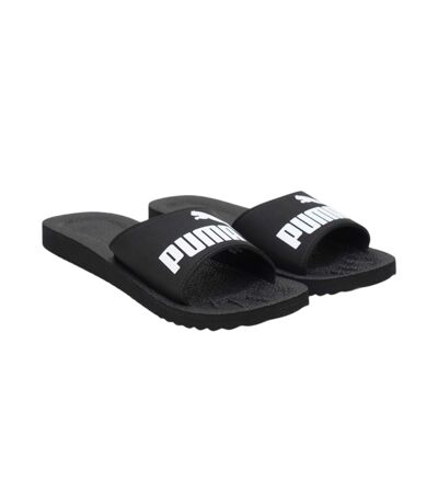 Mens Purecat Sliders Black Puma