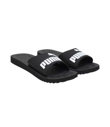 Mens Purecat Sliders Black Puma