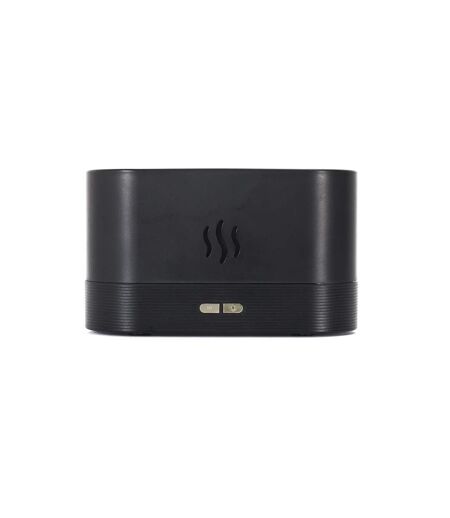 Diffuseur Huile Essentielle Flamme 17cm Noir