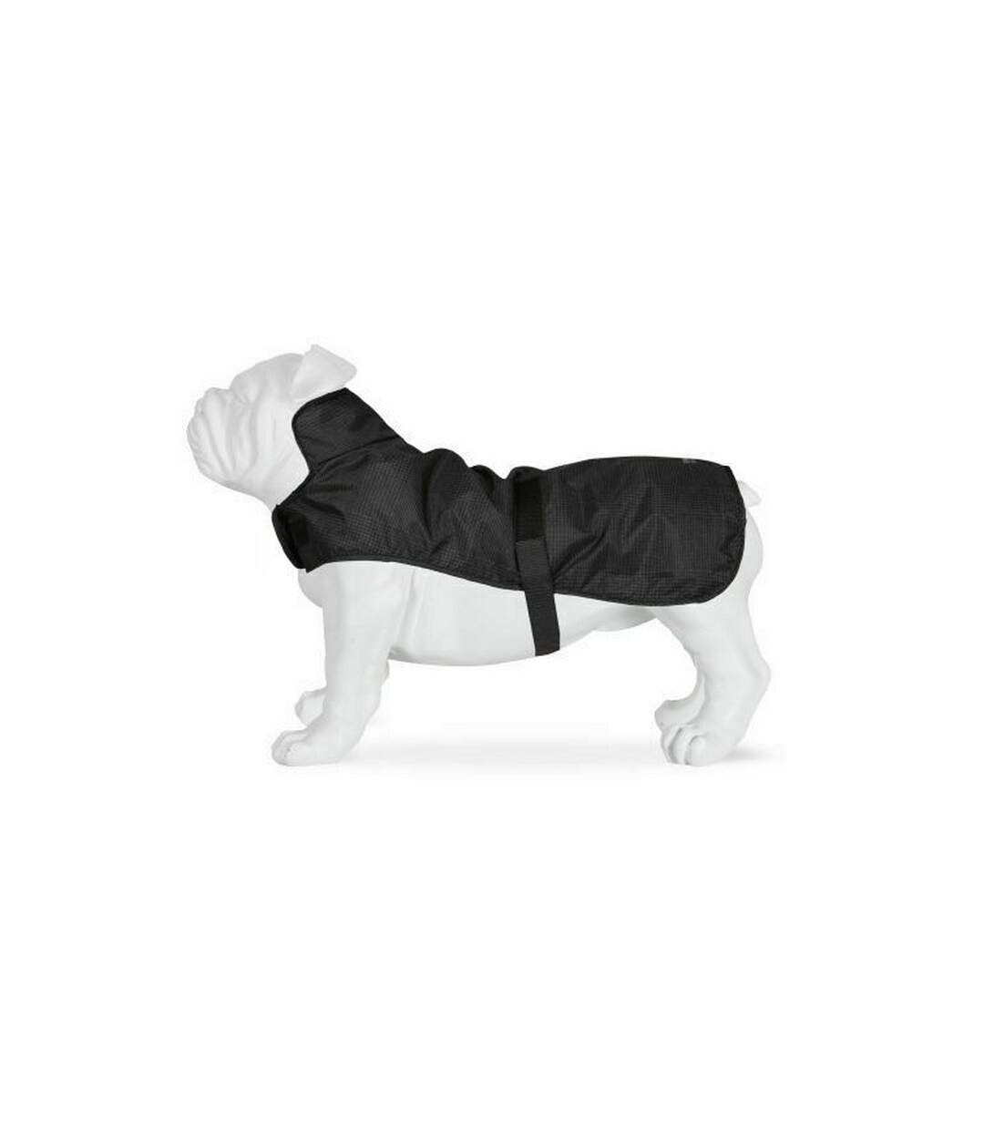 Arlo waterproof dog coat lead grey check Regatta-2