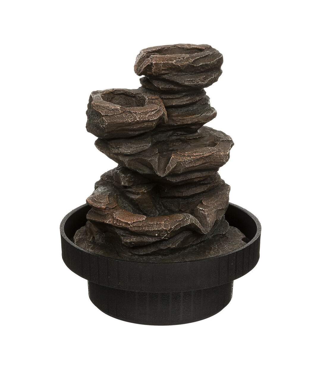 Fontaine Design Sharmila 22cm Noir & Naturel-1