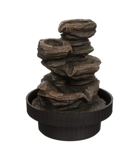 Fontaine Design Sharmila 22cm Noir & Naturel