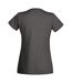 Womens/Ladies Value Fitted Short Sleeve Casual T-Shirt (Graphite) - UTBC3901
