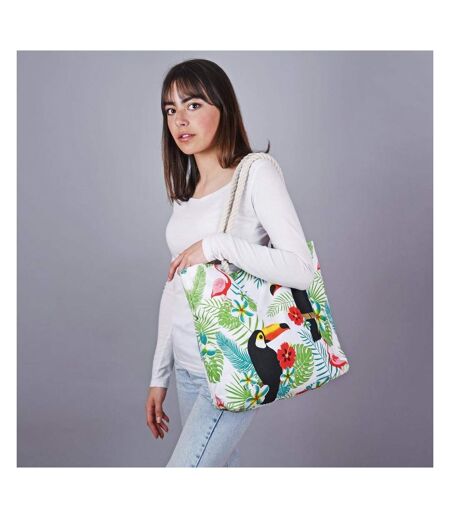 Sac de plage coton Toucan