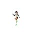 Womens/ladies Metarun Lightweight Packable Gilet Cream Asics-1