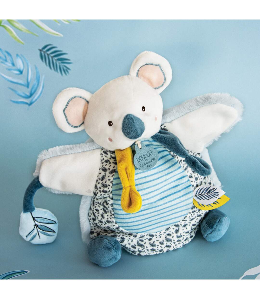 Doudou marionnette à main koala collection YOCA LE KOALA-2