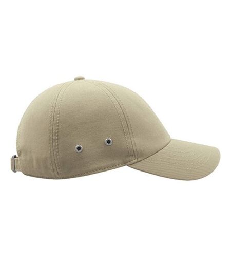 Atlantis Action 6 Panel Chino Baseball Cap (Stone)