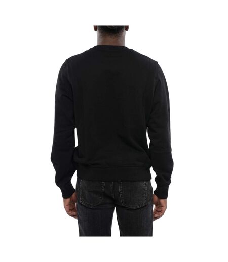 Sweat Motif/style Logo Division Adulte Noir Diesel