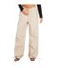 Pantalon À Poches Femme Beige Missy Empire-4