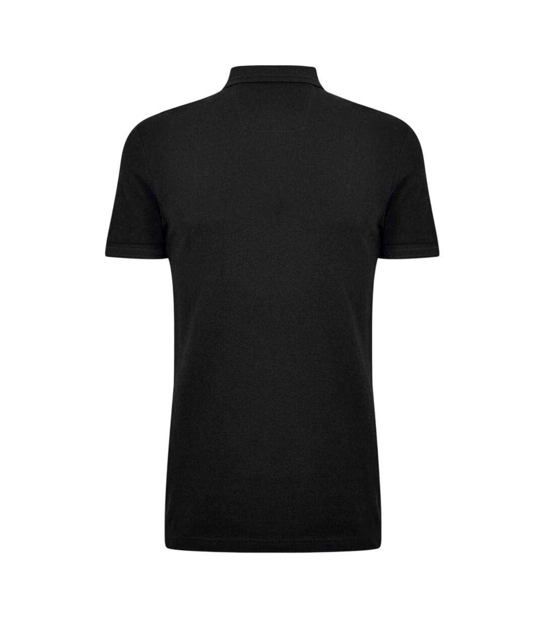 Polo Motif/style Rayure Contrastée Sur Bord Paddy Homme Noir Boss-2
