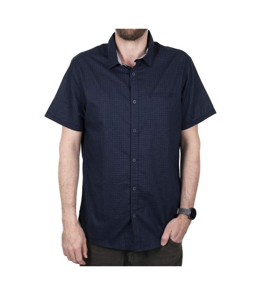 Chemise Marine à Motif Homme Teddy Smith Cut Mc - S-1