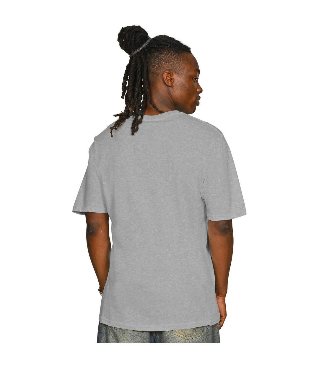Unisex Adult Core 180 Combed Ringspun Cotton Regular T-shirt Ash Grey Casual Classics-2