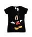 Disney Femme/Les femmes Mickey Mouse Surprised - T-shirt en coton (Noir) - UTBI30928-1