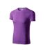 T-shirt Motif/style Peinture Homme Violet Clair Malfini-4
