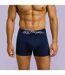 Ed Hardy - Lot de 5 Boxers Homme Bleus Taille Élastique-5