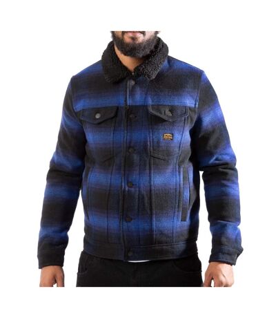 Veste Noir/Bleu Homme Superdry Trucker - S