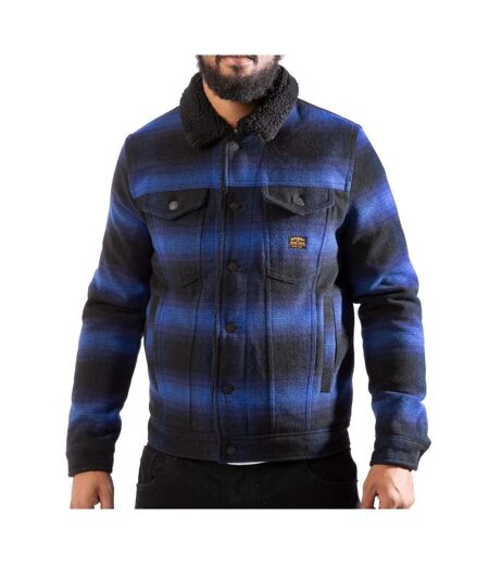 Veste Noir/Bleu Homme Superdry Trucker - S