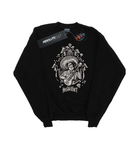 Disney Sweatshirt Seize Your Moment Femmes/Dames Coco Ernesto (Noir) - UTBI12230