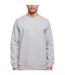 Sweat Basic Homme Gris Chiné Build Your Brand-1