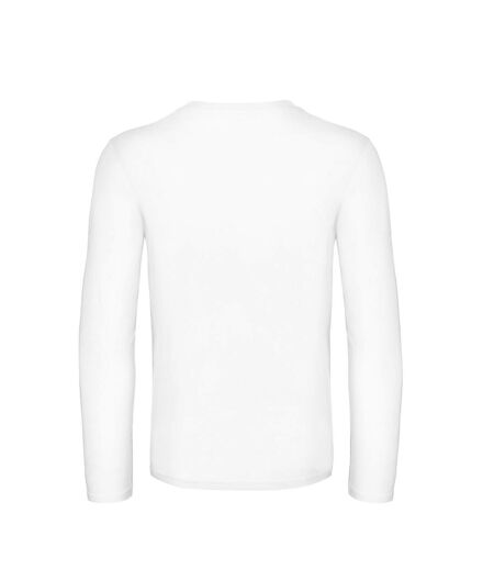 T-shirt Manches Longues #e190 Homme Blanc B&C