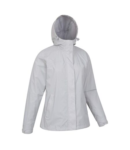 Womens/ladies torrent waterproof jacket grey Mountain Warehouse