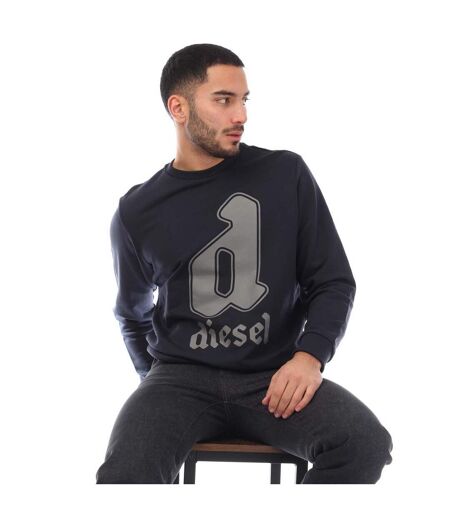 Sweat S-gir 13-1 Homme Bleu Marine Diesel
