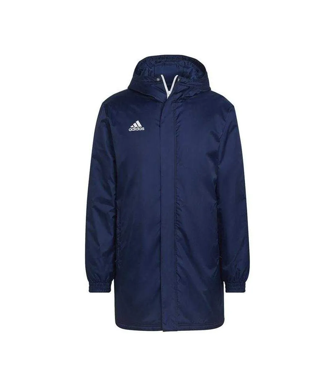 Mens Entrada 22 Stadium Jacket Navy Blue Adidas-2
