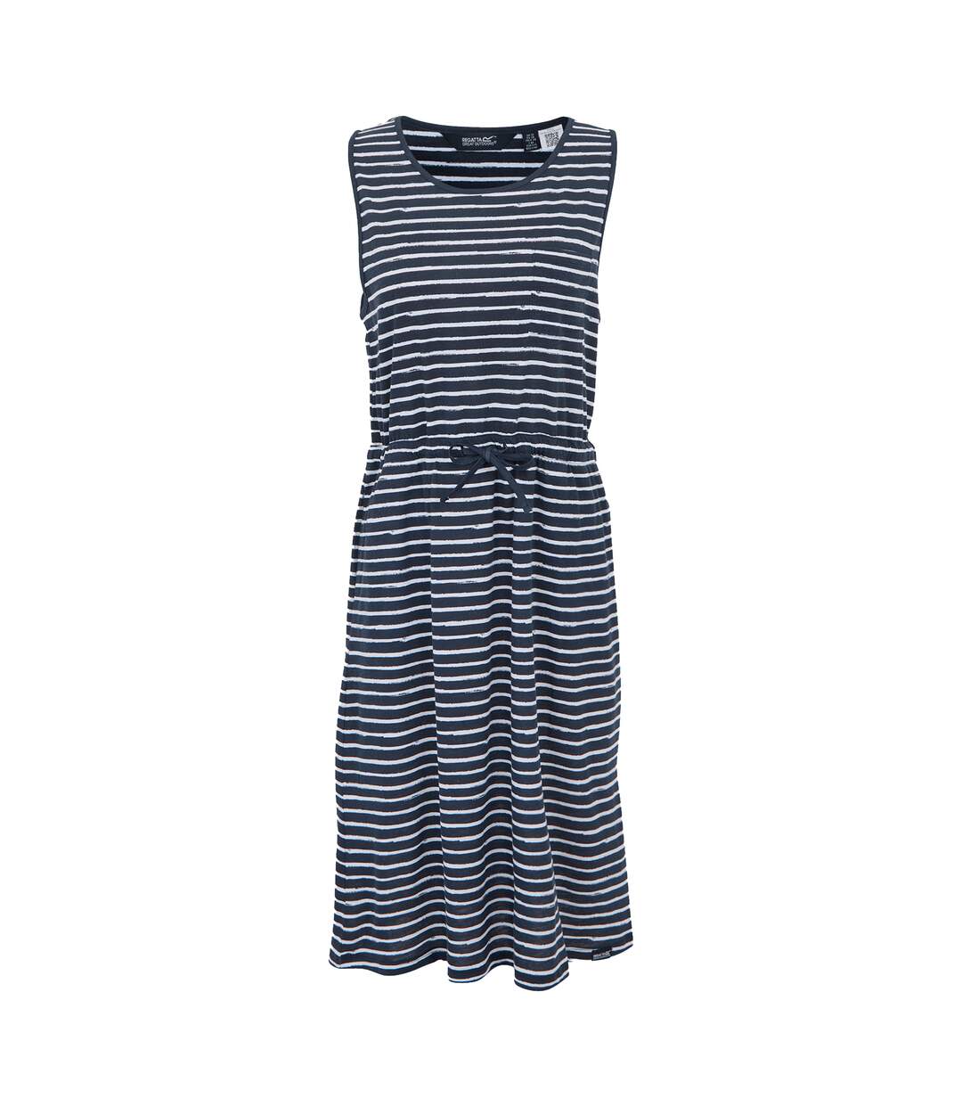 Robe Décontractée Ariena Femme Bleu Marine Blanc Regatta-3