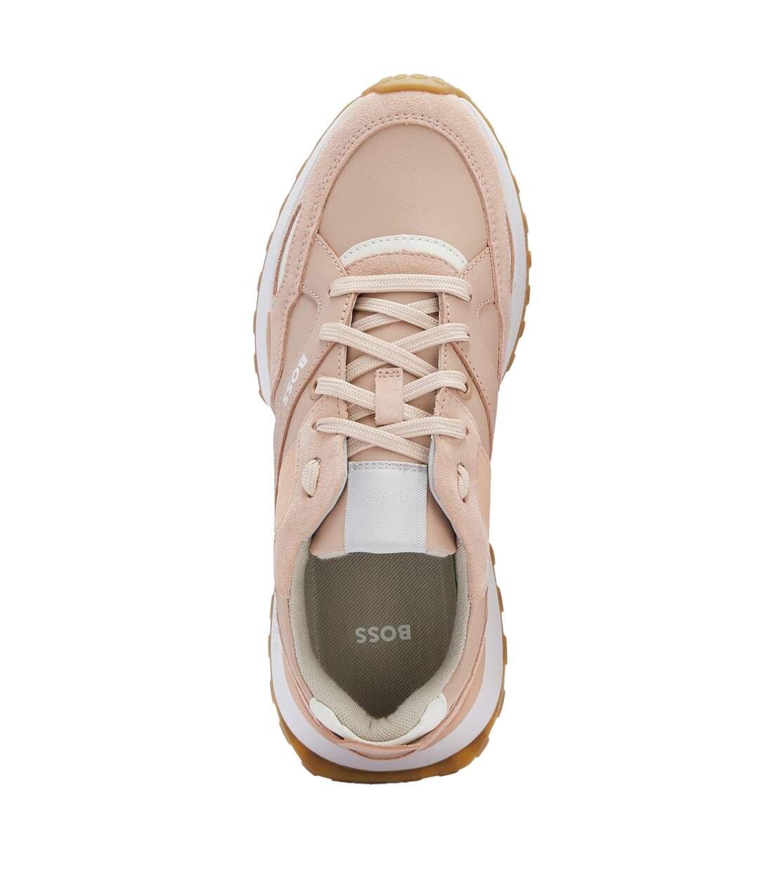 Baskets Femme Beige Clair Boss-3